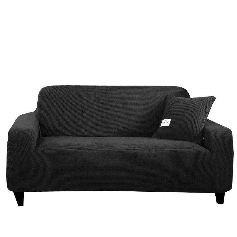 Housse de canapé extensible en jacquad imprimé