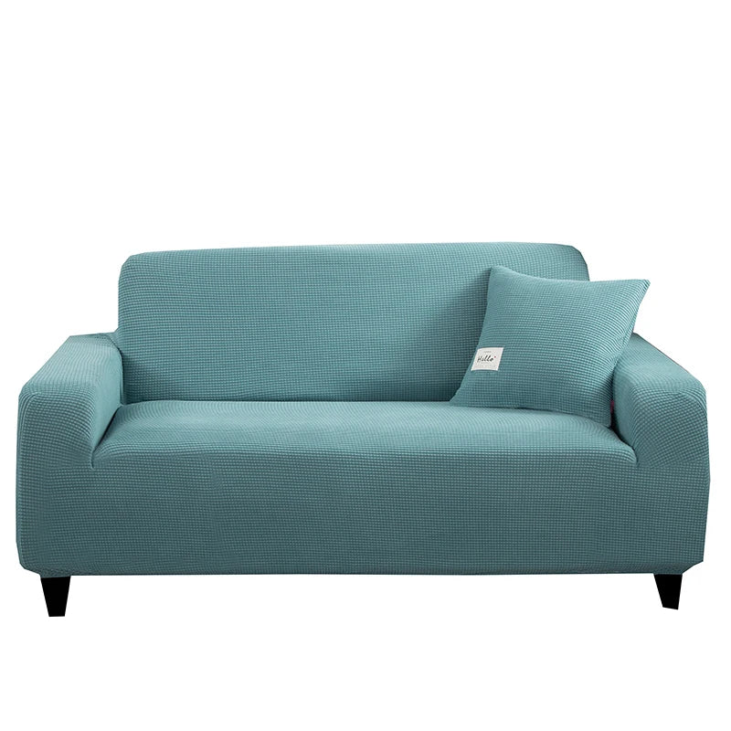 Housse de canapé extensible en jacquad imprimé
