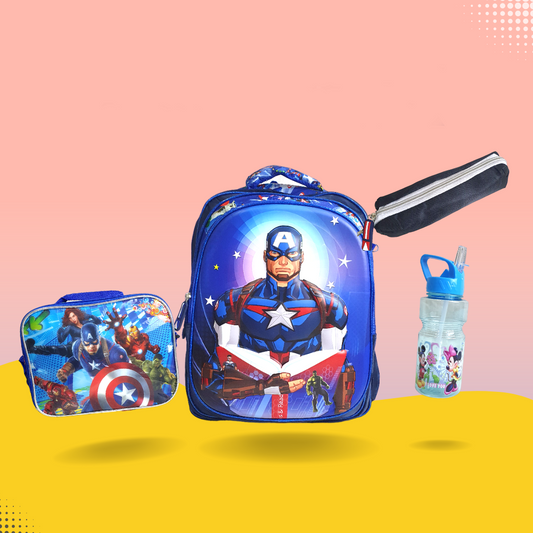Pack cartable enfant 4 pièces